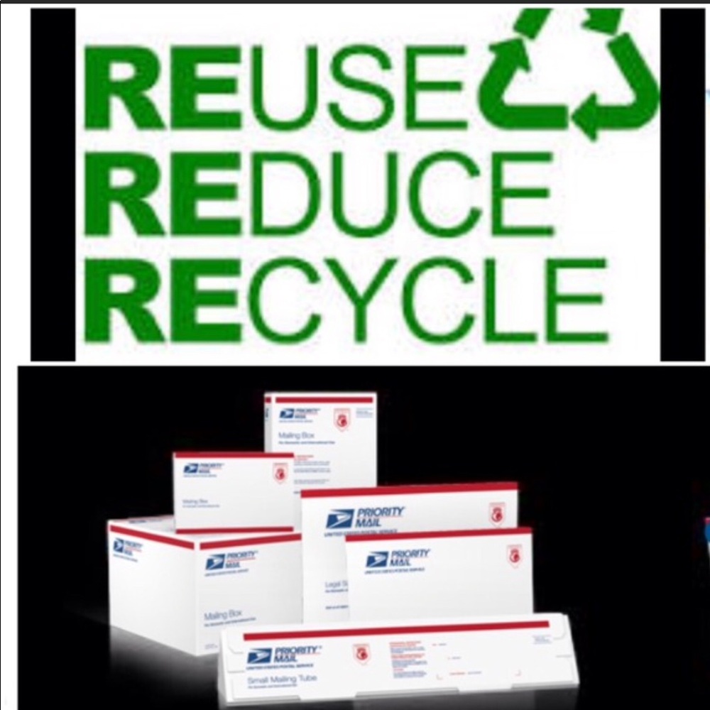 Recycle, Reuse, Reduce